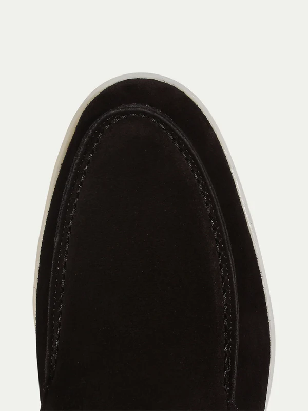 Onyx Suede Club Loafers