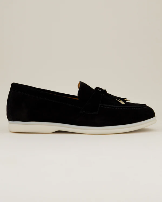 Eclipse Suede Tassel Loafers